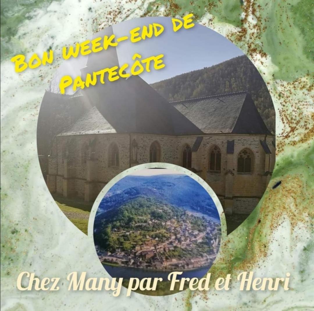 مبيت وإفطار Monthermé Chez Many, Par Fred Et Henri المظهر الخارجي الصورة